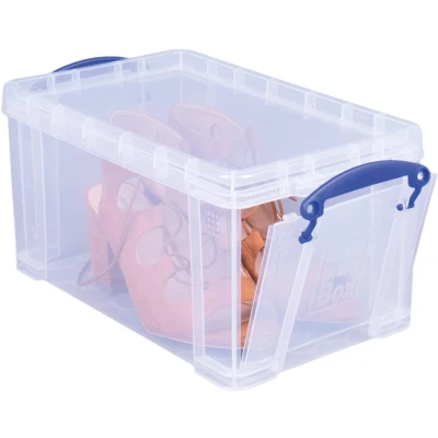 Abbildung von REALLY USEFUL BOX 14 Liter 395 x 255 210 mm Open Front transparent