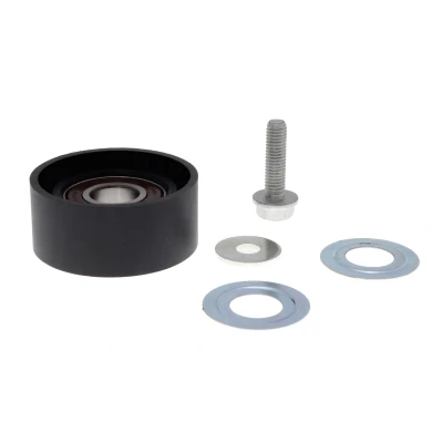 Abbildung von VAICO V48 0433 Umlenkrolle MERCEDES BENZ: A Klasse, B CLA T modell, LAND ROVER: Range Rover Evoque, Freelander 2 SUV