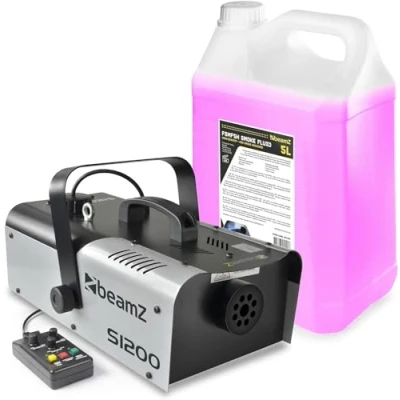 Abbildung von BeamZ S1200 MKII Nebelmaschine mit 5 Liter Nebelfluid