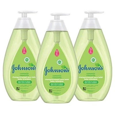 Abbildung von JOHNSON`S Baby SHAMPOO 7CAMOMILA mit Ausgießer, 750 ml