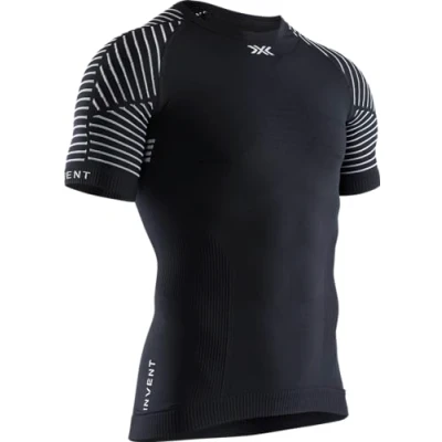 Abbildung von X Bionic Herren Invent Round Neck, Short Sleeve T Shirt, Opal Black/Arctic White, XL