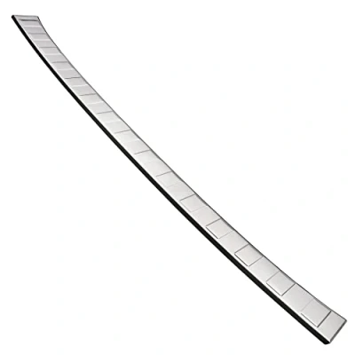 Abbildung von Aroba AR1281R CR Ladekantenschutz Extra Lang 132cm kompatibel mit Renault Kangoo ab BJ. 5.2021&gt; passgenau Abkantung Edelstahl Hochglanz Poliert
