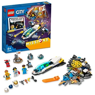 Abbildung von LEGO 60354 CITY Missions MARS Spacecraft Exploration Interactive SET Blockspielzeug für Kinder, Größe: One Size, Mehrfarben