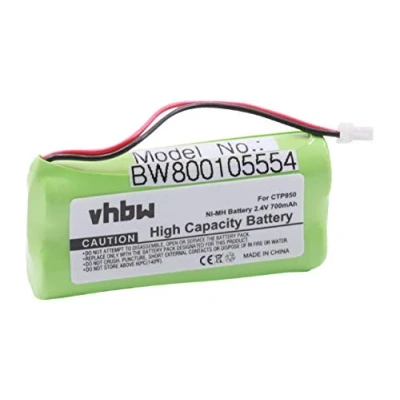 Abbildung von vhbw 1x Akku kompatibel mit Bang &amp; Olufsen BeoCom 4 schnurlos Festnetz Telefon (700 mAh, 2,4 V, NiMH)
