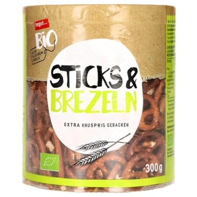 Abbildung von tegut… Bio zum kleinen Preis Sticks + Brezeln, 300 g