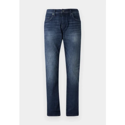 Abbildung von TOM Tailor JOSH Jeans Straight Leg, Herren, Größe: 40x34, Used dark stone blue denim