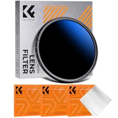 Abbildung von K&amp;F Concept K Serie 62mm ND Filter Slim Variabler Graufilter ND2 400 (1 9 Stop) Neutral
