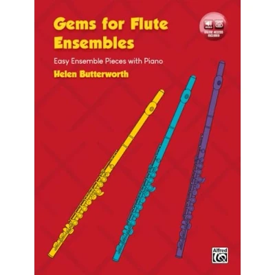 Abbildung von Gems for Flute Ensembles: Easy Ensemble Pieces with Piano (incl. CD)