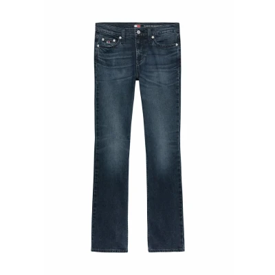 Abbildung von Tommy Jeans Maddie MD BC Bootcut, Damen, Größe: 33x34, Denim dark