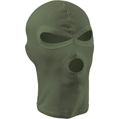 Abbildung von MFH 3 Loch Balaclava Leichte Baumwolle OD Grün