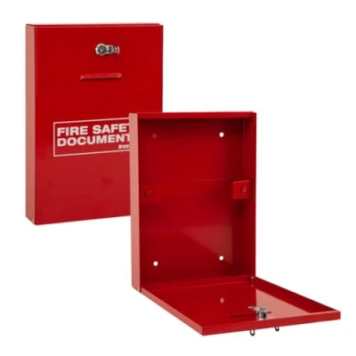 Abbildung von Firechief DHS2 Dokumentenhalter mit Riegel, Rot