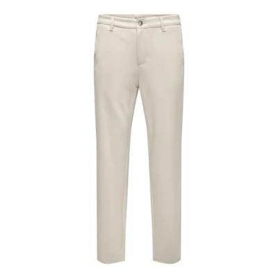 Abbildung von ONLY &amp; SONS Herren ONSMARK Regular 0209 Pant Hose, Moonstruck, 36 W/34 L