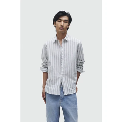 Abbildung von Selected Homme Slhslimnew LS NOOS Hemd, Herren, Größe: XXL, Iceberg green