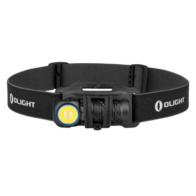 Abbildung von Olight Perun 2 Mini Taschenlampe Stirnlampe Aufladbar Schwarz