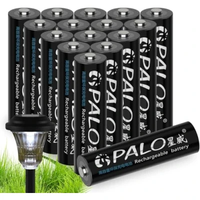 Abbildung von CITYORK 16 Stück AAA Akkus, 300 mAh 1,2V NI MH wiederaufladbare Batterien (Aussehen kann variieren)
