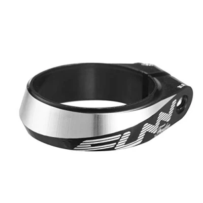 Abbildung von Funn Frodon Bolt On Sattelklemme mit einem Innendurchmesser von 34,9 mm, aus leichter und langlebiger Legierung, für Mountainbike, BMX Rennrad (Schwarz)