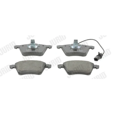 Abbildung von JURID 573206J Bremsbelagsatz inkl. Verschleißwarnkontakt ohne Zubehör VOLKSWAGEN: Sharan I, Kastenwagen, FORD: Galaxy Mk1 MPV, SEAT: Alhambra I