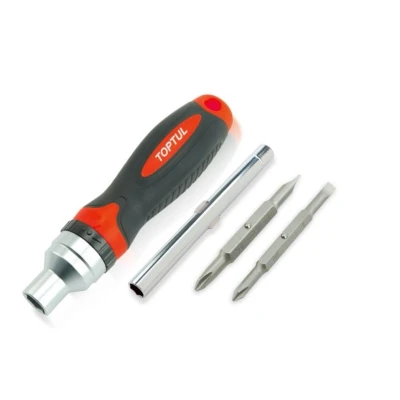 Abbildung von TOPTUL GAAR0402 Bit Schraubendreher 4 PH1, PH2, SL5, SL6