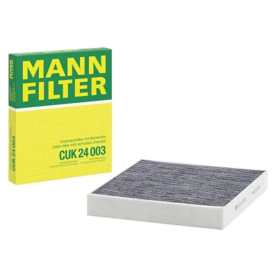 Abbildung von MANN FILTER CUK 24 003 Innenraumfilter Aktivkohlefilter 240 204 31 OPEL: Astra K Schrägheck, Insignia B Sports Tourer Kasten / Kombi, Mokka X