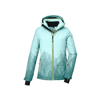 Abbildung von killtec Mädchen Skijacke/Funktionsjacke mit Kapuze und Schneefang KSW 328 GRLS SKI JCKT, mint, 116, 42272 000