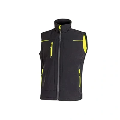 Abbildung von U Power Gilet de Travail sans Manches Noir Universe S