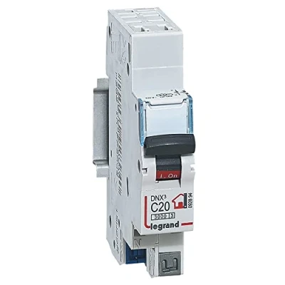 Abbildung von Legrand leg92894 dnx3 Leitungsschutzschalter 1p + NG C20 3000 A Motors 1 Modul