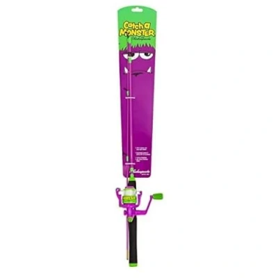 Abbildung von Shakespeare Catch A Monster Kids Spin Combo Lila Spinnrute