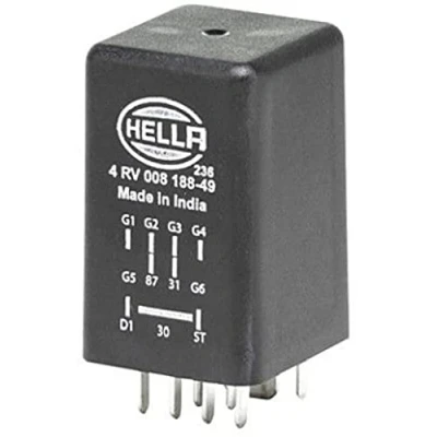 Abbildung von HELLA 4RV 008 188 491 Steuergerät, Glühzeit 4 VOLKSWAGEN: Touran II, Passat B8 Variant, Crafter Kastenwagen, AUDI: A4 B7 Avant, Q5