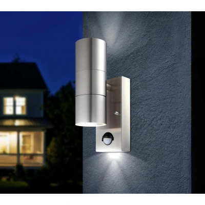 Abbildung von Lighting STYLE Außenleuchte Edelstahl, 2x GU10 LED