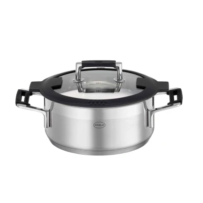 Abbildung von Rösle Silence Pro Bratentopf mit Deckel 20 cm