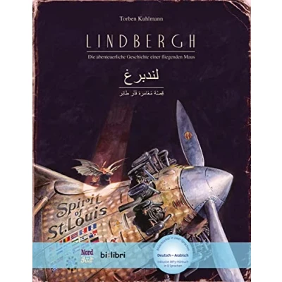 Abbildung von Lindbergh: Die abenteuerliche Geschichte einer fliegenden Maus / Kinderbuch Deutsch Arabisch mit MP3 Hörbuch zum Herunterladen