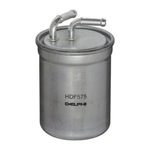 Abbildung von DELPHI HDF575 Kraftstofffilter Leitungsfilter SEAT: Ibiza 4 Schrägheck, 3 SKODA: Fabia 2 Combi, VOLKSWAGEN: Polo V Schrägheck