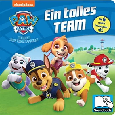Abbildung von PAW Patrol Ein tolles Team Pappbilderbuch mit 6 integrierten Sounds Soundbuch für Kinder ab 18 Monaten