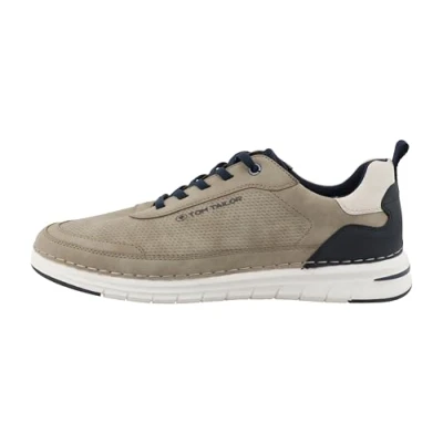 Abbildung von TOM Tailor Sportlicher Schnürer, Herren, Größe: 42, Stone Schuhe