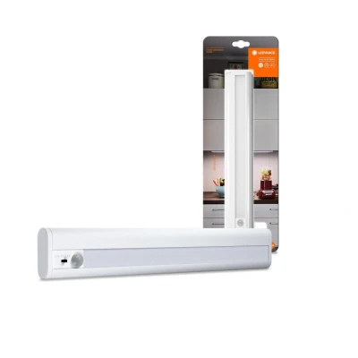 Abbildung von LEDVANCE LED Batteriebetriebene Leuchte, Leuchte für Innenanwendungen, Bewegungssensor, Tag Nacht Sensor, Kaltweiß, 314,0 mm x 48,0 18,0 mm, Linear Mobile