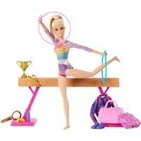 Abbildung von Barbie Anziehpuppe Gymnastik Spielset
