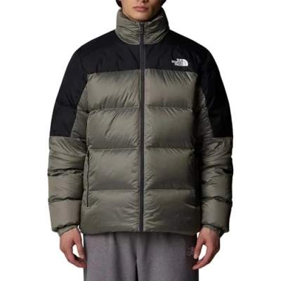 Abbildung von The North Face Diablo DOWN Jacket Daunenjacke, Herren, Größe: XL, Clay grey black heather/black