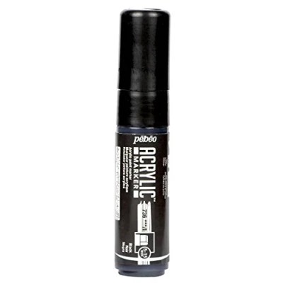 Abbildung von Pébéo 201736 Marker Acryl Spitze 5 15 mm Schwarz