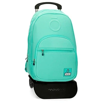 Abbildung von Enso Basic Rucksack mit Trolley Grün 32x46x15 cms Polyester für 15,6&quot; Laptop 22.1L