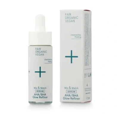 Abbildung von i+m® AHA/BHA Glow Refiner 25ml · Veganes Gesichtspeeling mit Fruchtsäure Chemisches Peeling für Unreine Haut Hautpflege Serum ein feines Hautbild Männer &amp; Frauen Vegan