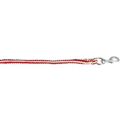 Abbildung von Covalliero Führstrick Hippo Karabiner Bordeaux/Beige 200cm