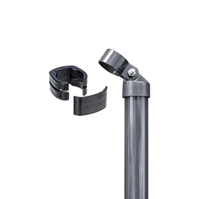 Abbildung von Alberts Eckpfosten &quot;Fix Clip Pro&quot;, für Maschendrahthöhe 122 cm, zum Einbetonieren