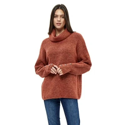 Abbildung von DESIRES Damen Juna Rollkragen Rot S