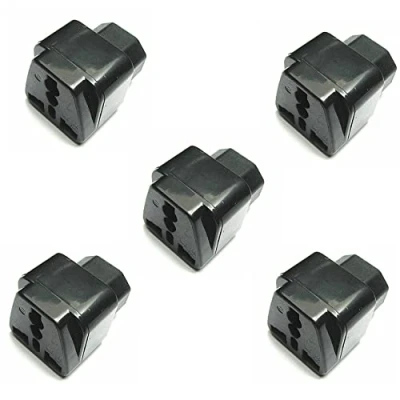 Abbildung von Bstepompre 5X PDU Spezialkonvertierungsstecker USV C13 Auf Universalsteckdose Server IEC320 C14 Stecker WD 320