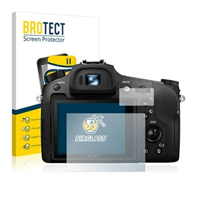 Abbildung von BROTECT Schutzglas für Sony Cyber Shot DSC RX10 III Schutzfolie Panzer Folie Glas [Extrem Kratzfest 9H, Anti Fingerprint, Ultra Transparent]