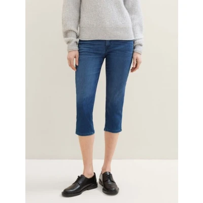Abbildung von TOM Tailor KATE Jeans Shorts, Damen, Größe: 30, Mid stone wash denim