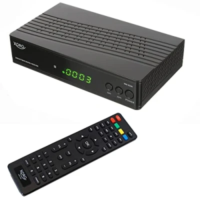 Abbildung von Xoro HRS 9194 TWIN, PVR Ready 2 Aufnahmen gleichzeitig möglich, Full HD SAT Receiver