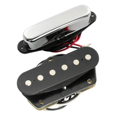 Abbildung von Musiclily Gitarren Telecaster Tonabnehmer Hals Steg Pickups Set für Tele Style E Gitarre