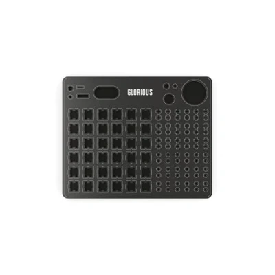 Abbildung von Glorious PC Gaming Race Lube Station, Aufnahme von 36 Zerlegten Mechanische Tastatur Switches, Strukturierte Platzierung Aller Werkzeuge, Mechanical Keyboard, 9 Praktische Zubehöreinschübe
