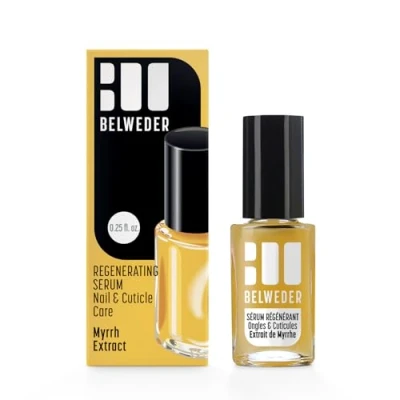 Abbildung von BELWEDER Regenerierendes Nagelserum mit Myrrhenextrakt 1 x 7,5ml Nagelhautpflege Nagelaufbauserum und Regeneration nach Künstlichen Nägeln Nagelreparatur Nagelpflege Beschädigter